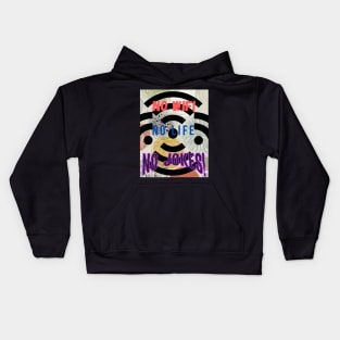 WiFi-Free Zone Kids Hoodie